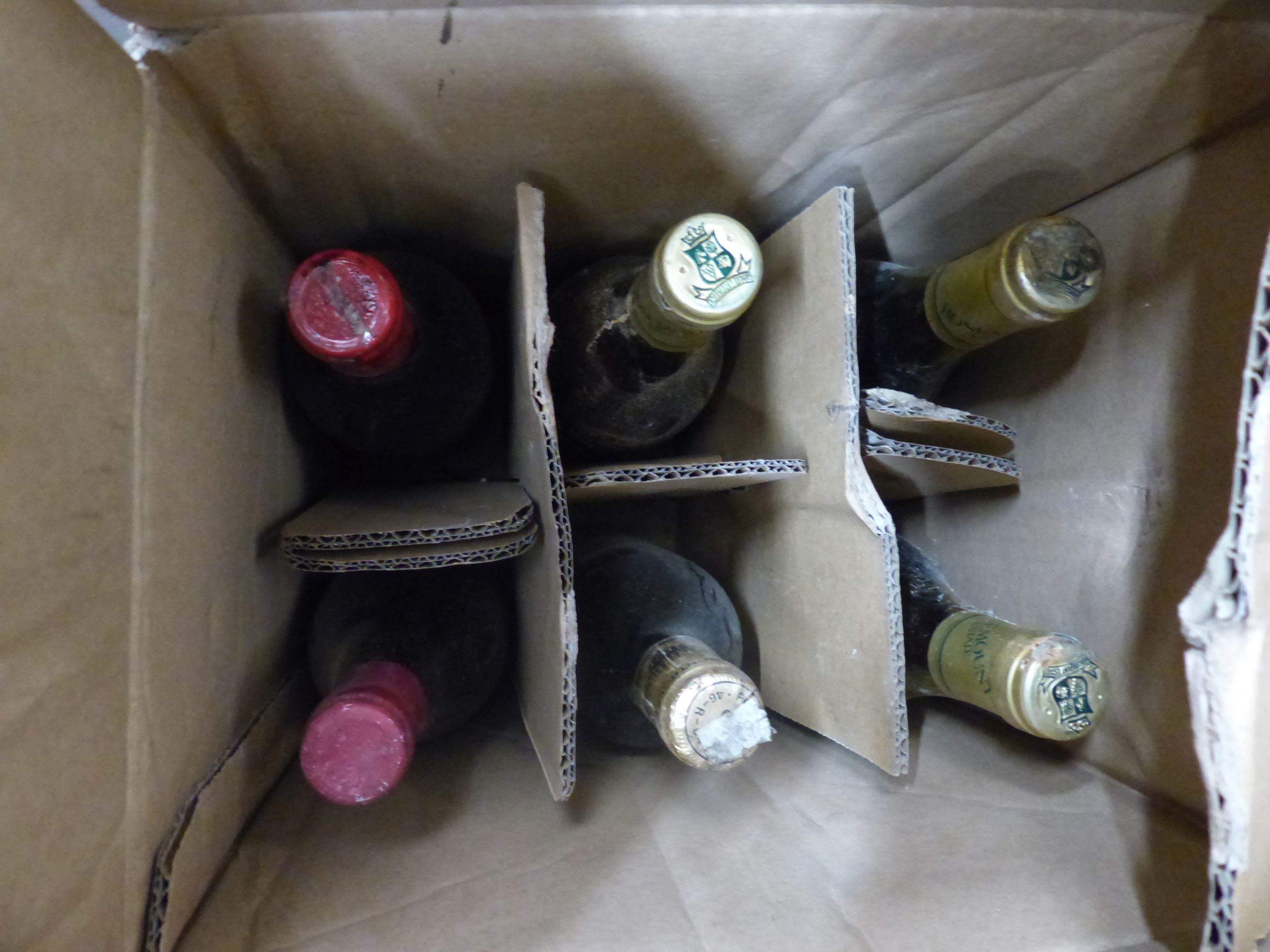 Approximately 74 bottles of assorted wines and spirits including Cahors 1978, Chateau du Cricastin 1979, etc.
